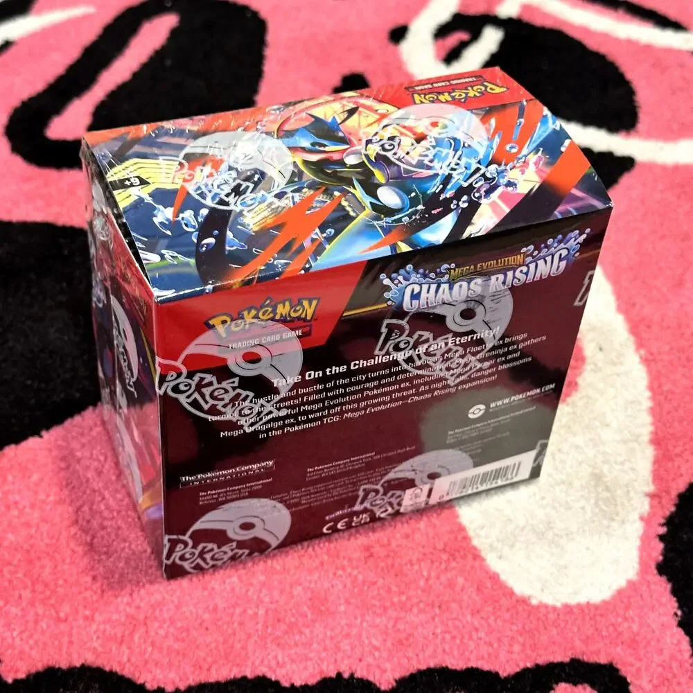 Pokémon Mega Evolution: Chaos Rising Booster Box – Sealed – As Pictured